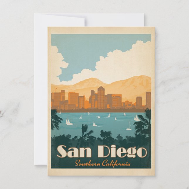 Invitation San Diego, CA (Devant)