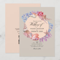 Sandy Beach QR Code RSVP Mariage