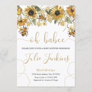 Invitation sans distinction de genre pour les Baby