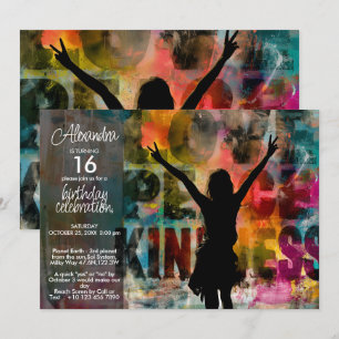 Invitation Sans peur   Art de la paix urbaine moderne