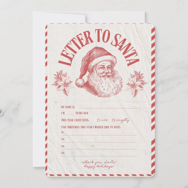 Invitation 🎅 santa christmas in u (Devant)