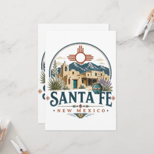 Invitation Santa Fe Nouveau-Mexique Architecture Adobe Sud-Ou