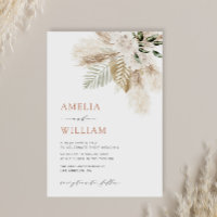 sauge vert pampas herbe mariage