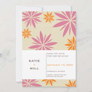 Invitation SAVE THE DATE ANNONCE :: vitalité 4P