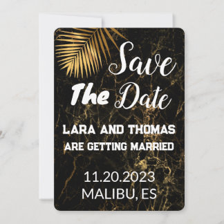 Invitation "Save the date" pour mariage