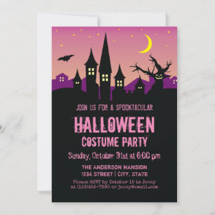 Invitation Scary Déplaisant Haunted Maison Halloween Costume 