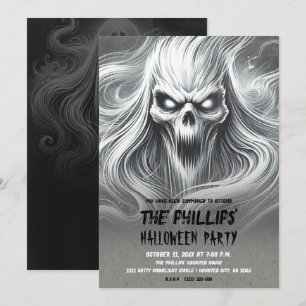 Invitation Scary hurler Poltergeist Ghost Halloween Party