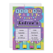 Science Party - Enfants à thème fête d'anniversair