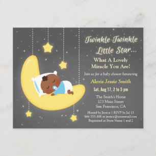Invitation Scintillement mignon de scintillement peu de