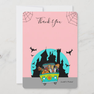 Invitation Scooby-Doo Spooktacular Baby shower Merci
