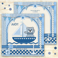 Scrapbook Bateau à voile Nautique Anniversaire