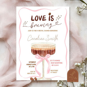 Invitation ScribbleEspresso Martini Coquette L'amour brasse