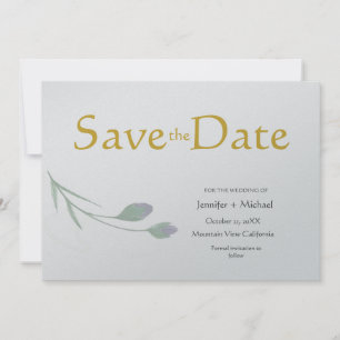 Invitation Script de calligraphie de plaine minimaliste moder