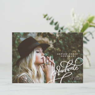 Invitation Script de coin amusant Quatre Photo Annonce de rem