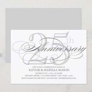 Invitation Script du 25e anniversaire