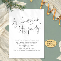 Script minimaliste Son Noël Lets Fête