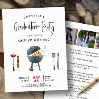 Script moderne amusant Simple 3 photo GRAD BBQ Par