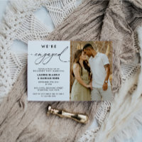 Script moderne Nous sommes engagés Photo Engagemen