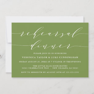 INVITATION SCRIPT MODERNE SIMPLE   RÉPÉTITION DÎNER INVITATIO