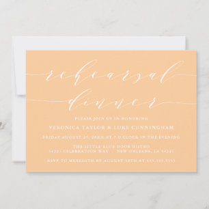 INVITATION SCRIPT MODERNE SIMPLE   RÉPÉTITION DÎNER INVITATIO