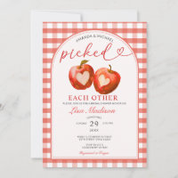 Se sont pris l'une l'autre En vichy de pomme rouge