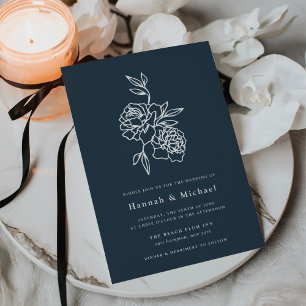 Invitation secrète de mariage dans le jardin   Mar