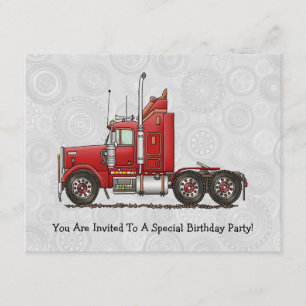 Invitation Semi-cabine Cute