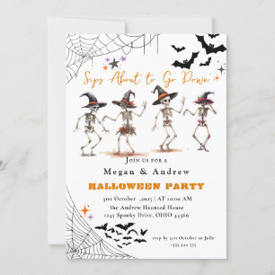 Invitation Sens sur le point de descendre Halloween Costume P