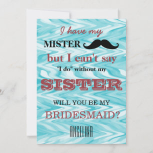 Invitation Seras-tu ma femme de ménage ?
