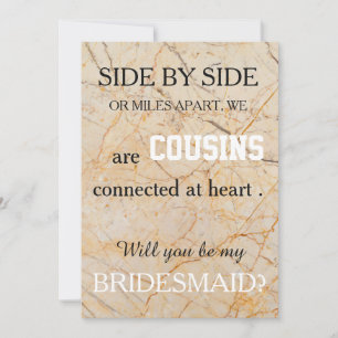 Invitation Seras-tu ma femme de ménage ?