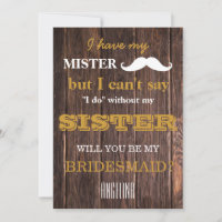 Serez-vous ma demoiselle d'honneur ?