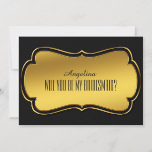 Invitation Serez-vous ma demoiselle d'honneur ?