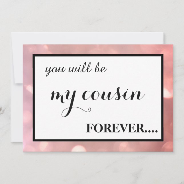 Invitation Serez-vous ma demoiselle d'honneur junior ? (Devant)