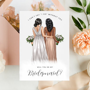 Invitation Serez-Vous Ma Femme D'Accueil ? Filles dans les vi