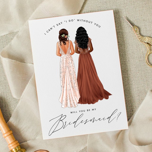 Invitation Serez-Vous Ma Femme D'Accueil ? Filles en lueurs (Créateur téléchargé)