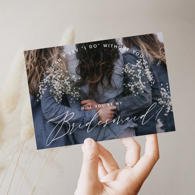 Invitation Serez-Vous Ma Femme D'Accueil ? Rose Gold & Blush  (Créateur téléchargé)