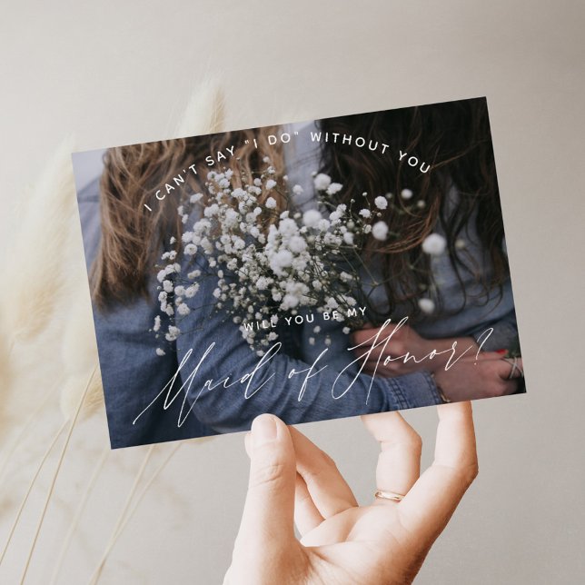 Invitation Serez-vous ma servante d'honneur ? Or rose et broy (Créateur téléchargé)