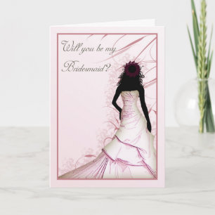 Invitation serez-vous mes mariées rose