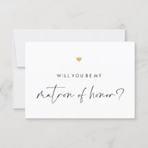 Serez-Vous Mon Coeur D'Or De Script Matron