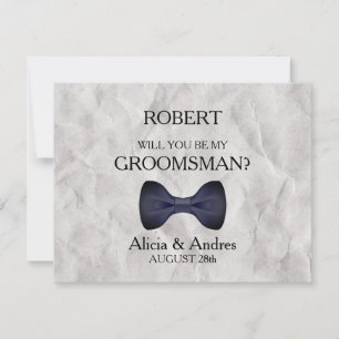 Invitation Serez-vous mon Groomsman ?