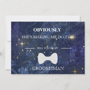Invitation Serez-Vous Mon Groomsman ?