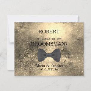Invitation Serez-vous mon Groomsman ?