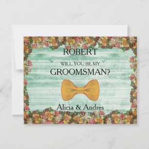 Invitation Serez-vous mon Groomsman ?