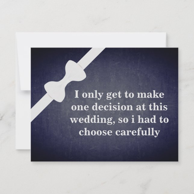 Invitation Serez-vous mon Groomsman ? (Devant)