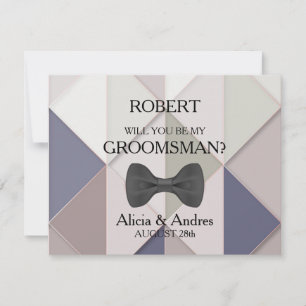 Invitation Serez-vous mon Groomsman ?