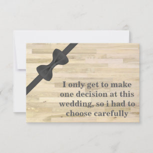 Invitation Serez-vous mon Groomsman ? Arrière - plan en bois