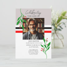 Service funéraire botanique moderne e-vite