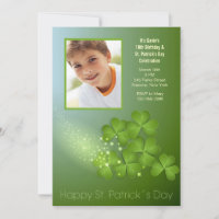 Invitation Shamrock de la Saint-Patrick