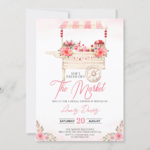 Invitation She's Off the Market Shop Bridal Shower