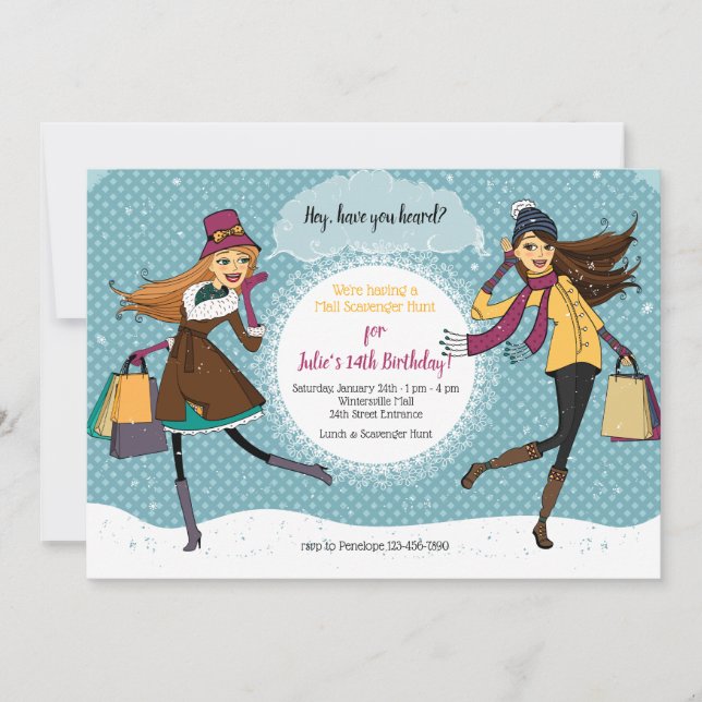 Invitation Shopping Spree (Devant)